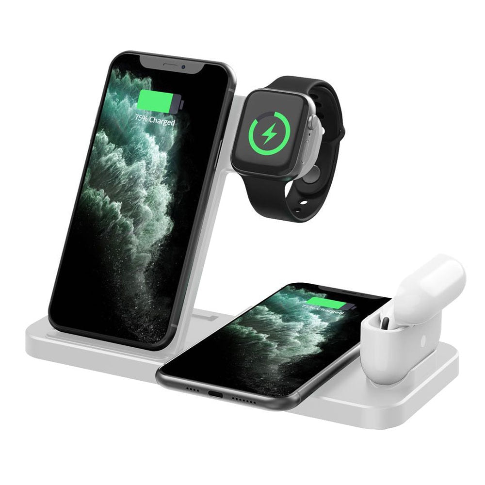 15W 4 in 1 Fast Wireless Charger - Scurtech