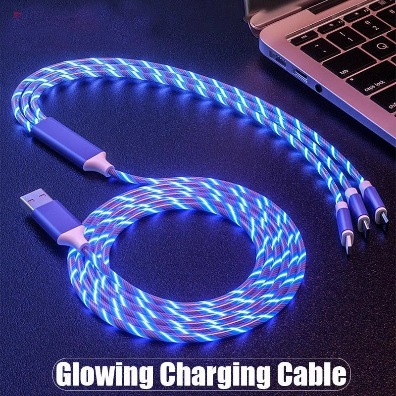 Glowing Charging Cable - Scurtech