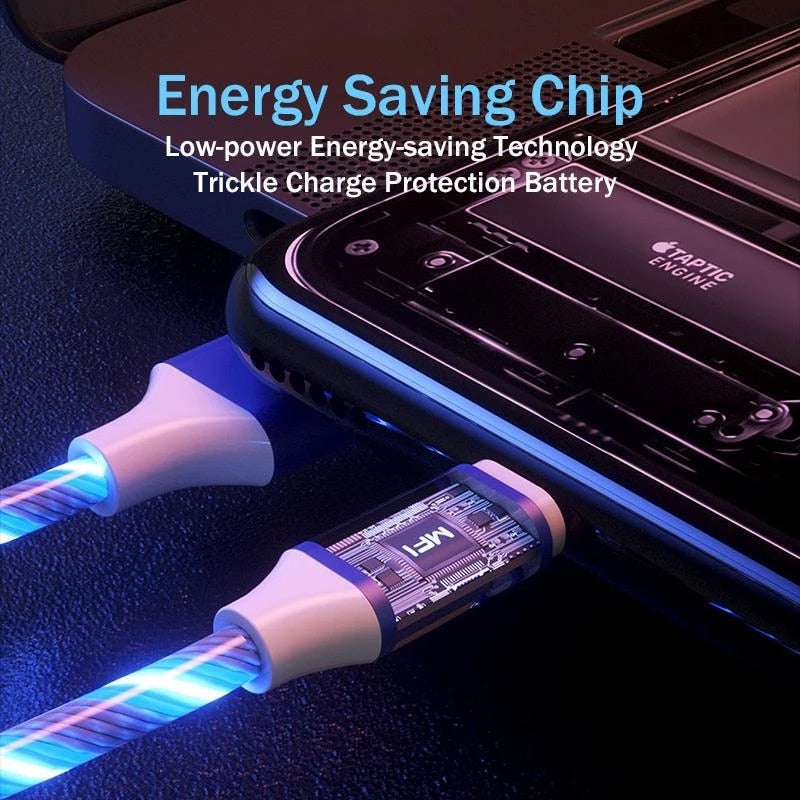 Glowing Charging Cable - Scurtech